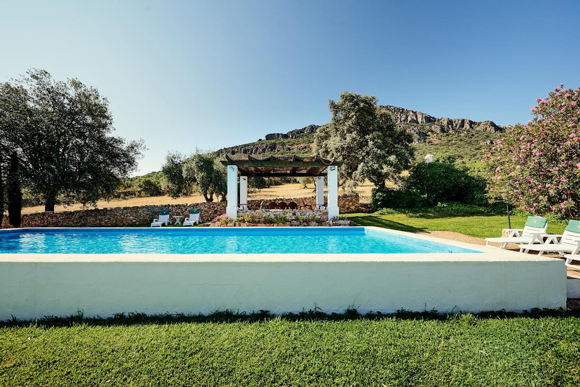Casa Rural Sierra De Mampar Hornachos Exteriér fotografie